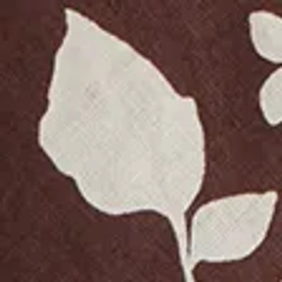 Abercrombie & Fitch V-neck Linen-blend Mini Dress In Brown