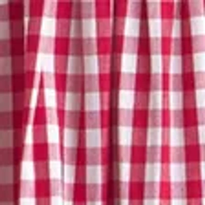 Abercrombie & Fitch Babydoll Bubble Hem Mini Dress In Red