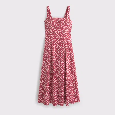 Abercrombie & Fitch The A&f Mila Stretch Midi Dress