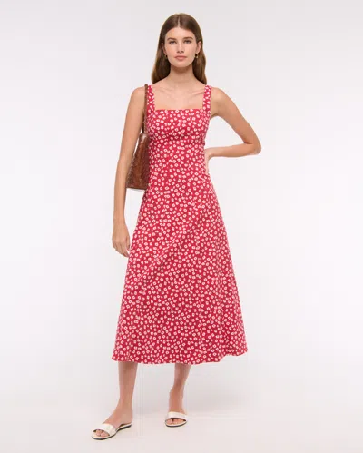 Abercrombie & Fitch The A&f Mila Stretch Midi Dress