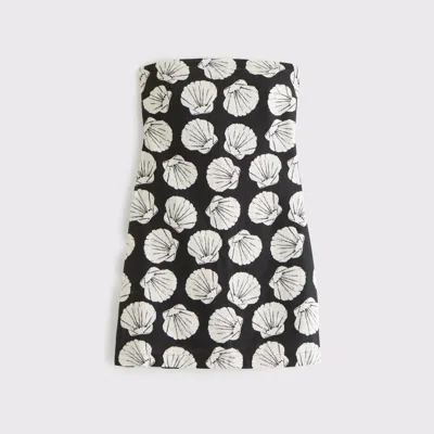 Abercrombie & Fitch The A&f Scarlett Strapless Linen-blend Skort