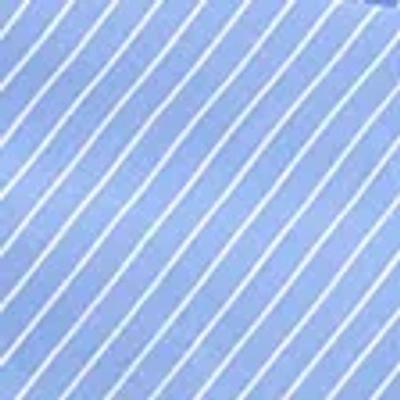 Abercrombie & Fitch Strapless Asymmetrical Mini Dress In Blue