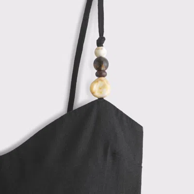 Abercrombie & Fitch Beaded Sweetheart Babydoll Skort In Black