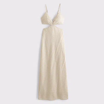 Abercrombie & Fitch The A&f Julia Slip Cutout Maxi Dress