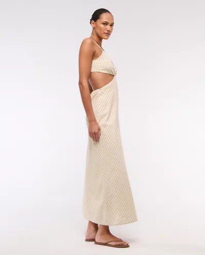 Abercrombie & Fitch The A&f Julia Slip Cutout Maxi Dress