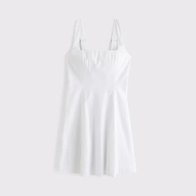 Abercrombie & Fitch The A&f Mila Stretch Mini Dress In White
