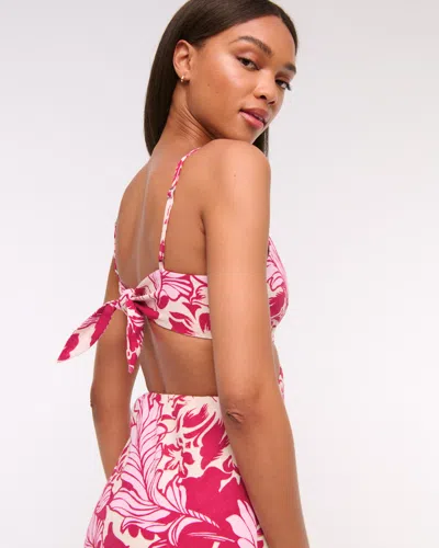 Abercrombie & Fitch The A&f Julia Slip Cutout Maxi Dress In Pink