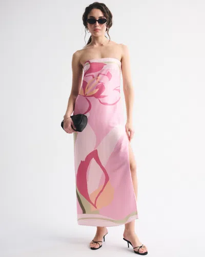 Abercrombie & Fitch The A&f Julia Strapless Slip Maxi Dress