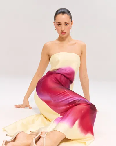 Abercrombie & Fitch The A&f Julia Strapless Slip Maxi Dress