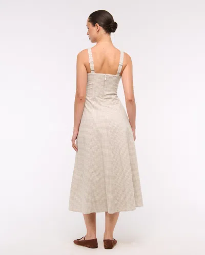 Abercrombie & Fitch The A&f Mila Stretch Midi Dress