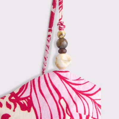 Abercrombie & Fitch Beaded Sweetheart Babydoll Skort In Multi