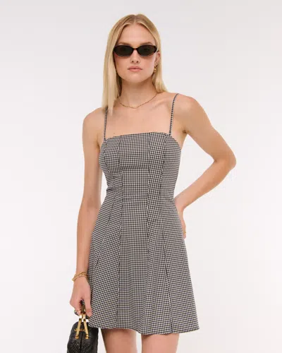 Abercrombie & Fitch The A&f Mila Strapless Mini Dress In Gray