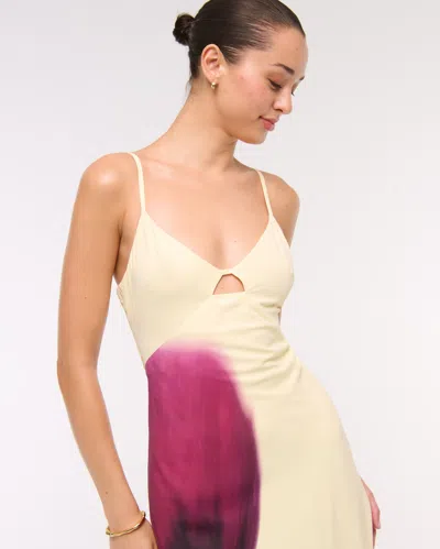 Abercrombie & Fitch The A&f Julia Slip Cutout Maxi Dress