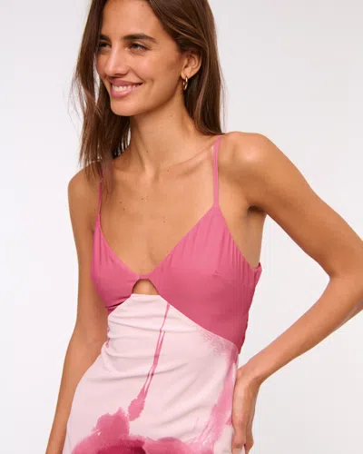 Abercrombie & Fitch The A&f Julia Slip Cutout Maxi Dress