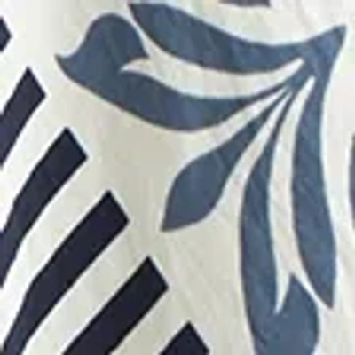 Abercrombie & Fitch Long-sleeve Twist Mini Dress In Blue