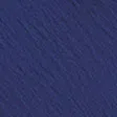 Abercrombie & Fitch Long-sleeve Twist Mini Dress In Blue