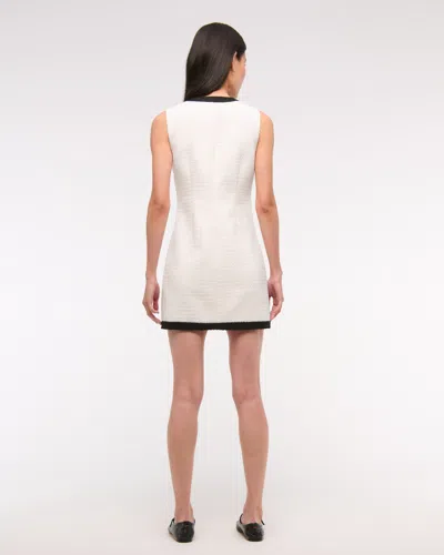Abercrombie & Fitch The A&f Mara Tweed Mini Dress In White