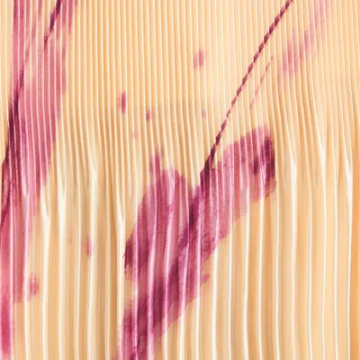 Abercrombie & Fitch The A&f Giselle Pleat Release Midi Dress In Pink