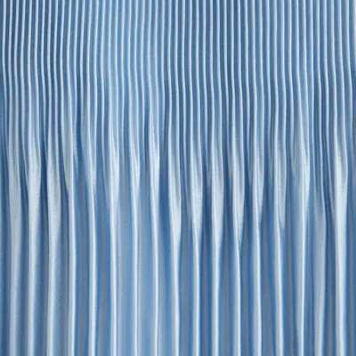 Abercrombie & Fitch The A&f Giselle Pleat Release Midi Dress In Blue