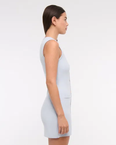 Abercrombie & Fitch The A&f Mara Mini Sweater Dress In Blue