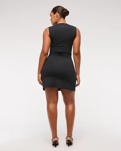 Abercrombie & Fitch The A&f Ava Mini Dress In Black