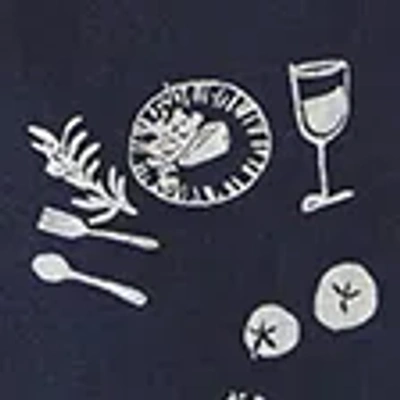 Abercrombie & Fitch Linen-blend Tie-front Mini Dress In Blue