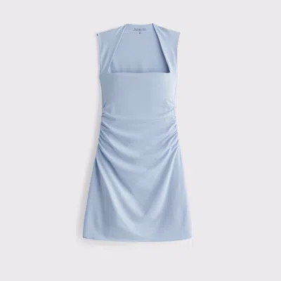 Abercrombie & Fitch The A&f Ava Mini Dress In Blue