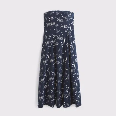 Abercrombie & Fitch The A&f Mila Strapless Midi Dress