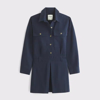 Abercrombie & Fitch Utility Skort In Blue