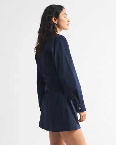 Abercrombie & Fitch Utility Skort In Blue