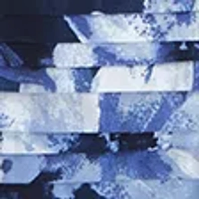 Abercrombie & Fitch The A&f Emerson Poplin Puff Sleeve Mini Dress In Blue