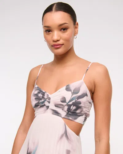 Abercrombie & Fitch The A&f Giselle Babydoll Maxi Dress In Neutral