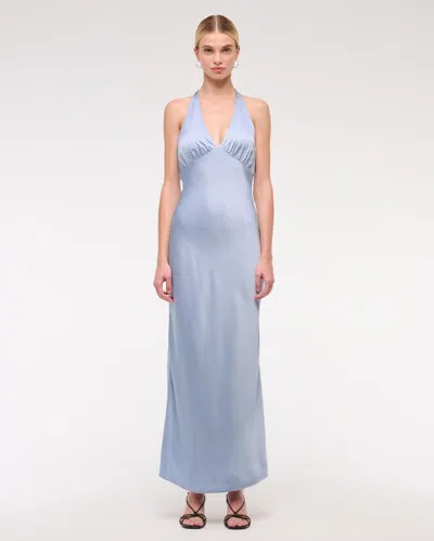 Abercrombie & Fitch The A&f Julia Slip Halter Maxi Dress