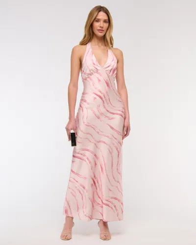Abercrombie & Fitch The A&f Julia Slip Halter Maxi Dress