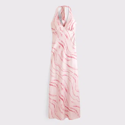 Abercrombie & Fitch The A&f Julia Slip Halter Maxi Dress