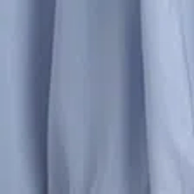 Abercrombie & Fitch Plunge Bubble Hem Midi Dress In Blue