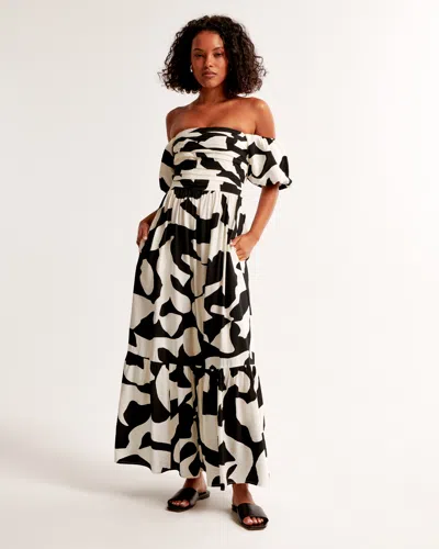 Abercrombie & Fitch The A&f Emerson Off-the-shoulder Maxi Dress