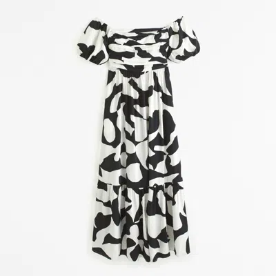 Abercrombie & Fitch The A&f Emerson Off-the-shoulder Maxi Dress
