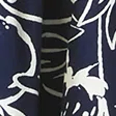 Abercrombie & Fitch Emerson Off-the-shoulder Skort In Blue