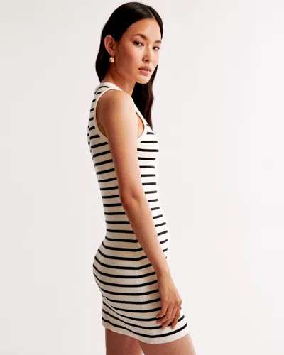 Abercrombie & Fitch The A&f Mara Sweater Vest Mini Dress In Black