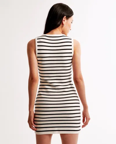Abercrombie & Fitch The A&f Mara Sweater Vest Mini Dress In Black
