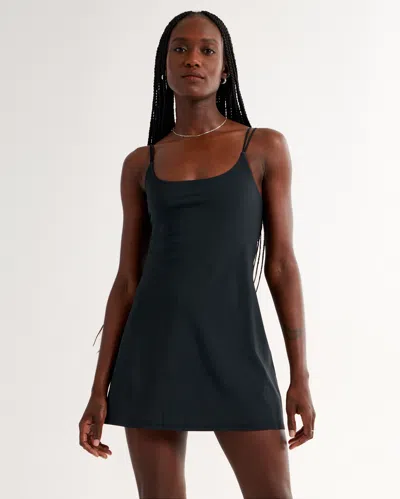 Abercrombie & Fitch Traveler Mini Dress In Black