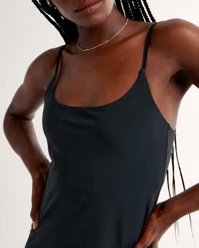 Abercrombie & Fitch Traveler Mini Dress In Black