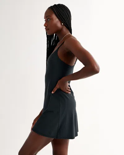 Abercrombie & Fitch Traveler Mini Dress In Black
