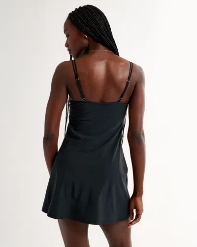 Abercrombie & Fitch Traveler Mini Dress In Black