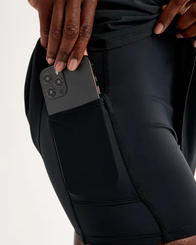 Abercrombie & Fitch Traveler Mini Dress In Black