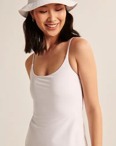 Abercrombie & Fitch Traveler Mini Dress In White