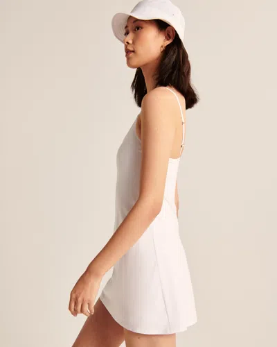 Abercrombie & Fitch Traveler Mini Dress In White