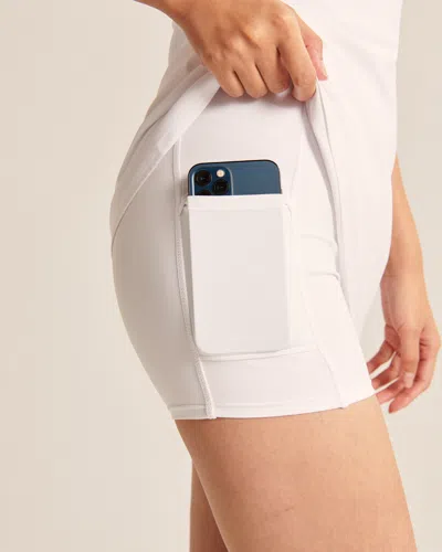 Abercrombie & Fitch Traveler Mini Dress In White