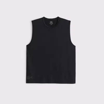 Abercrombie & Fitch Ypb Sweatwik Muscle Tank In Black